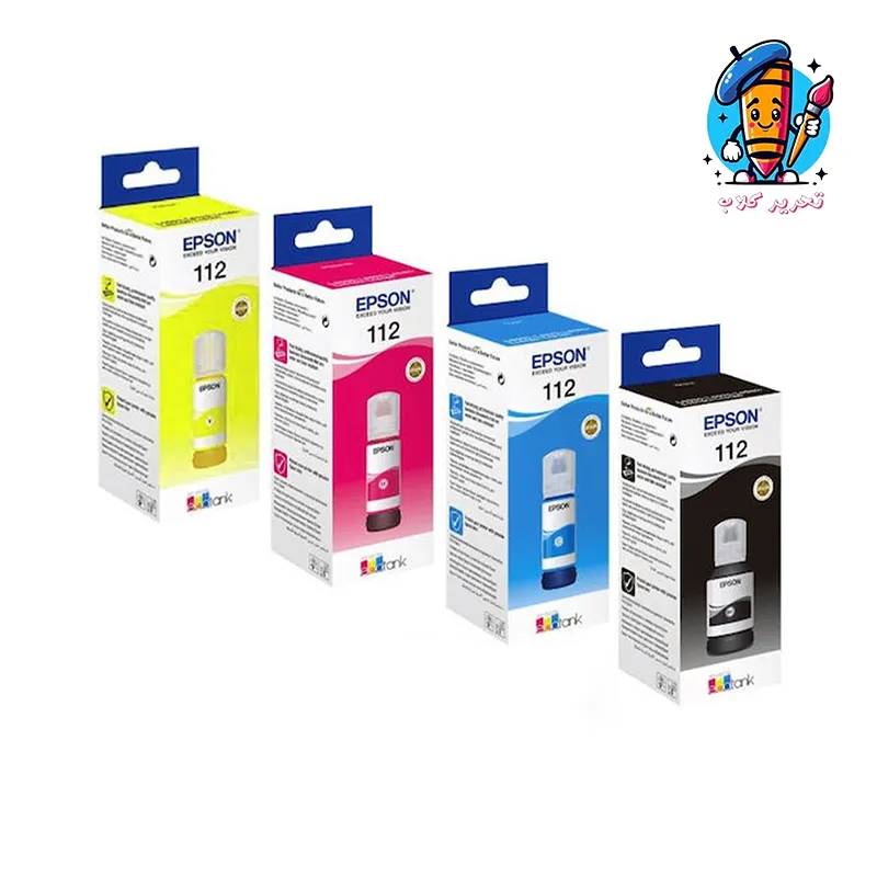 جوهر فابریک پیگمنت 4 رنگ سری 112 اپسون