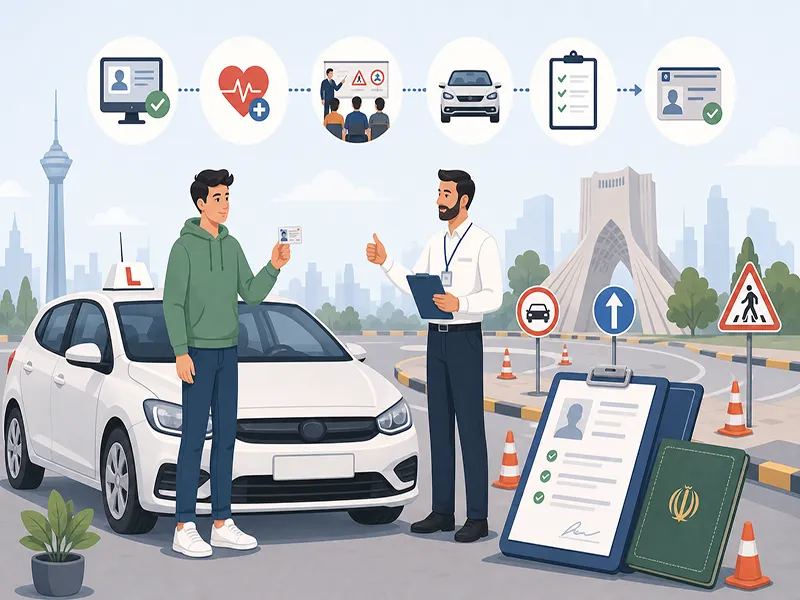 مدارک لازم برای تشکیل کارتکس گواهینامه